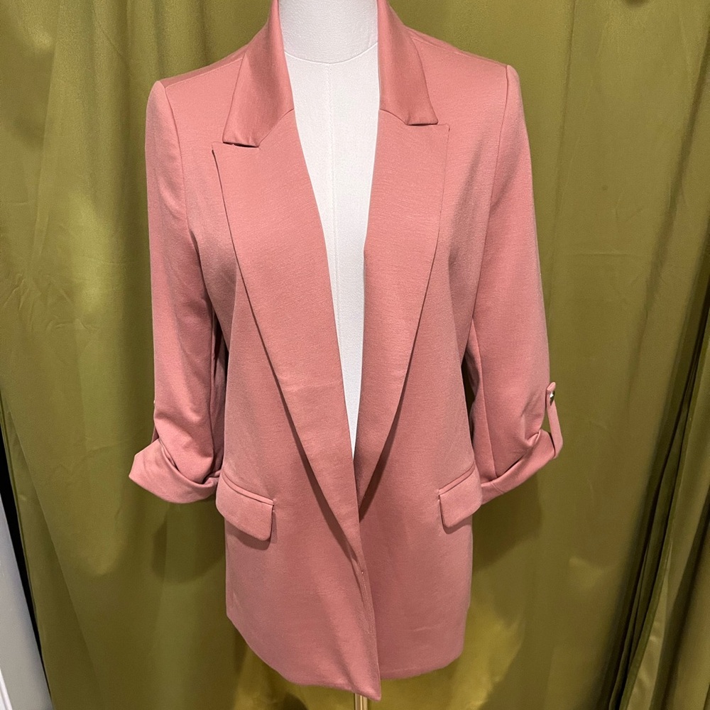 Jules & Leopold Blush Pink Blazer